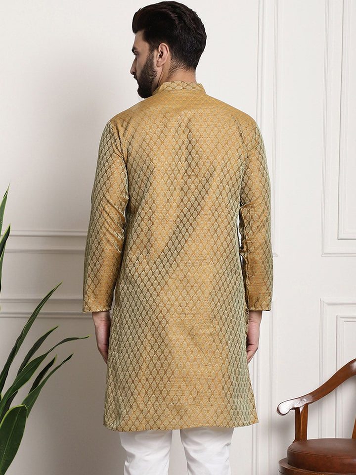 SOJANYA Kurta Motif Etnik Rekaan Tenunan