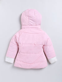 Moms Love Girls Lightweight Hooded Padded Jacket