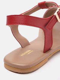 Anouk Women Braided Detail Handcrafted Ethnic Open Toe Flats