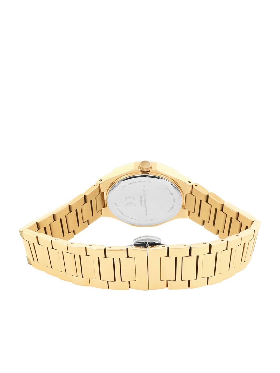 French Connection Women Alloy Dial & Stainless Steel Bracelet Analogue Watch FCP49NGM