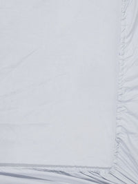 Myntra Elegant Homes Light Grey 300 TC Fitted Double King Bedsheet Set 2.50 m x 2.20 m