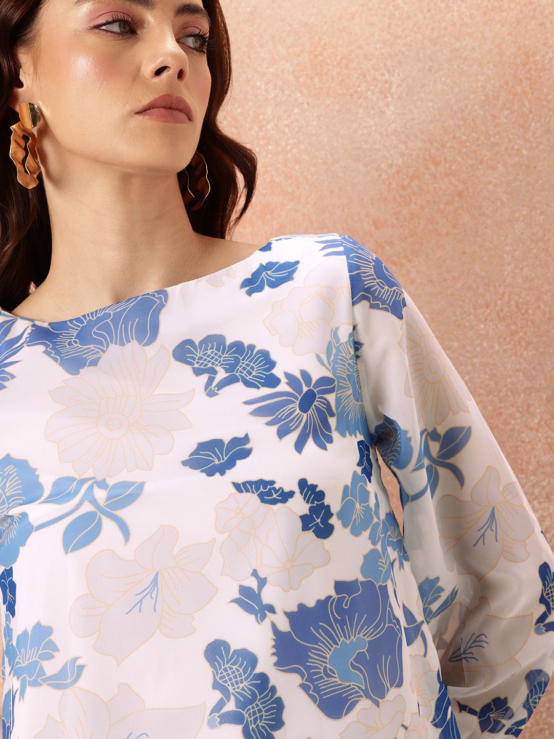 all about you Printed Floral Top
