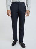 Raymond Men Textured Slim Fit Formal Trousers