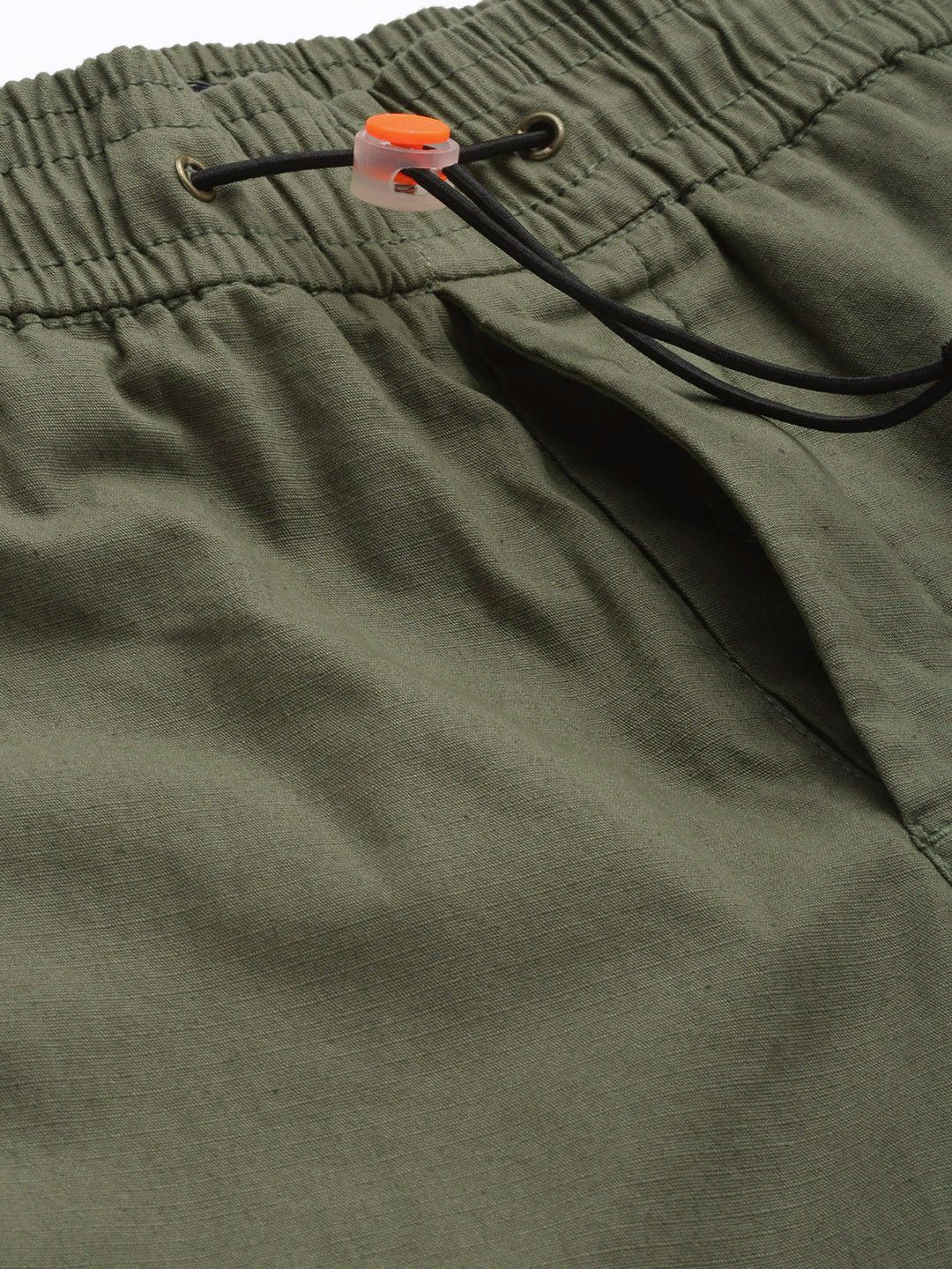 The Indian Garage Co Men Mid-Rise Slim Fit Joggers