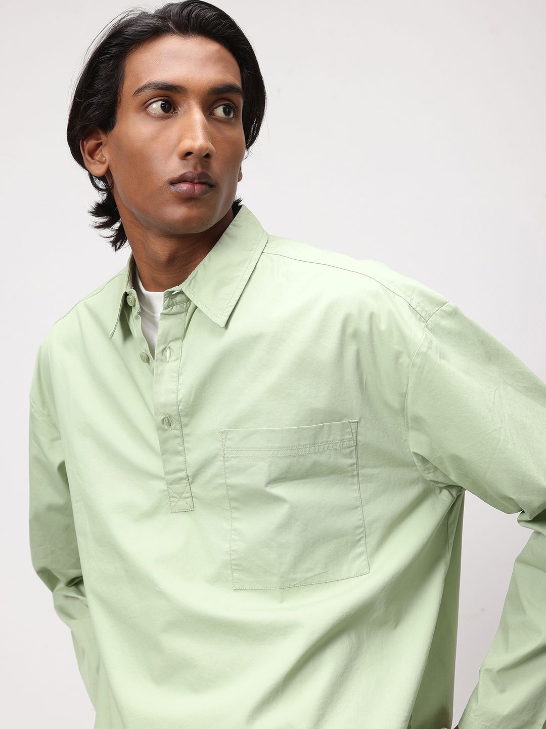 ether 365 Essentials Pure Cotton Relaxed Casual Shirt
