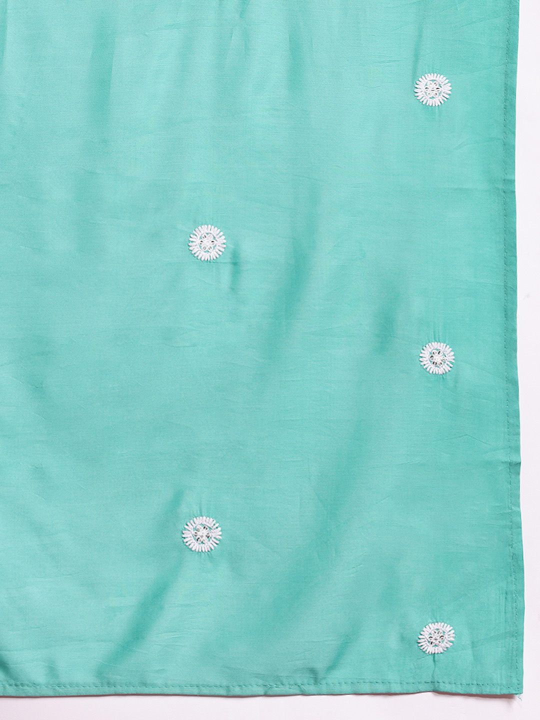 Anouk Floral Embroidered Kurta with Trousers & With Dupatta