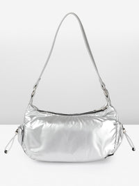 DressBerry Textured Structured Shoulder Bag