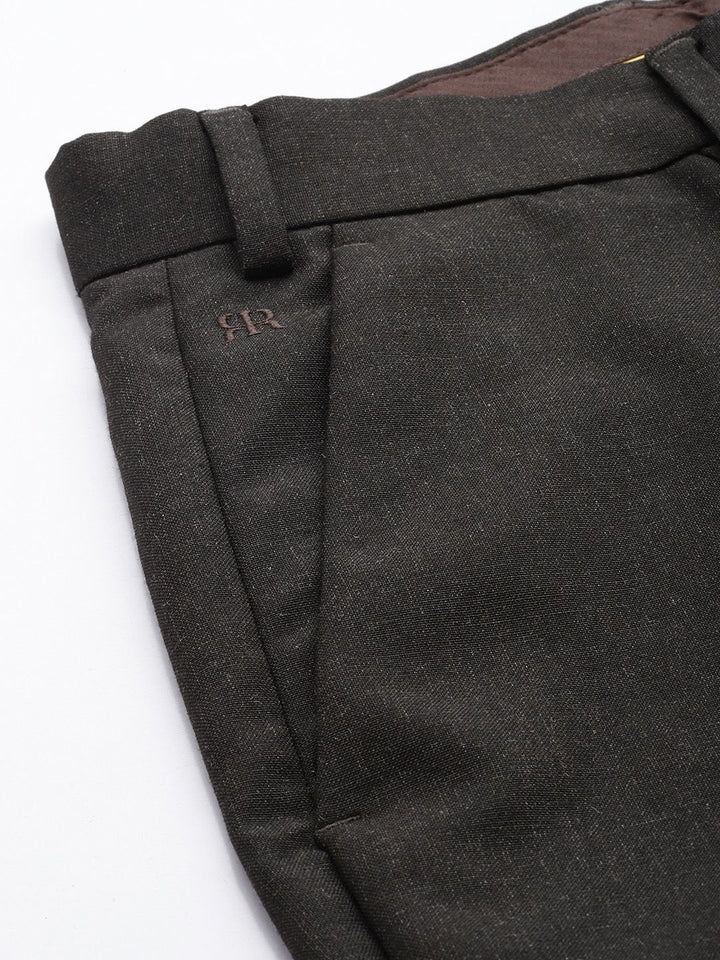 Raymond Men Slim Fit Formal Trousers