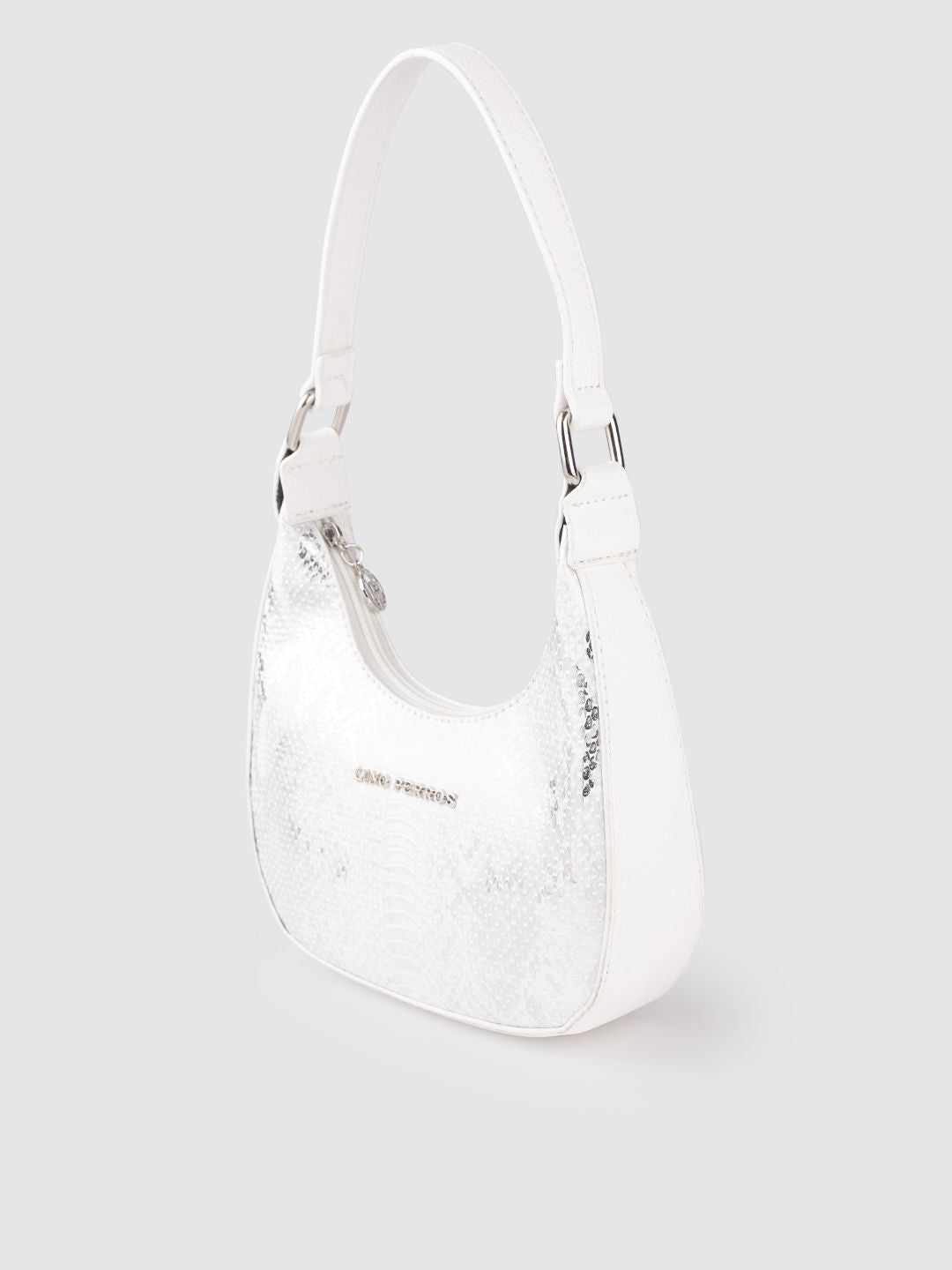 Lino Perros Women White SHoulder Handbags