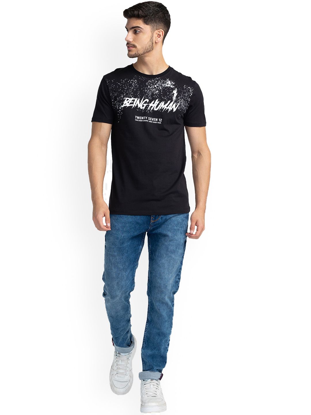 Being Human Men Clean Look Heavy Fade Jogger
