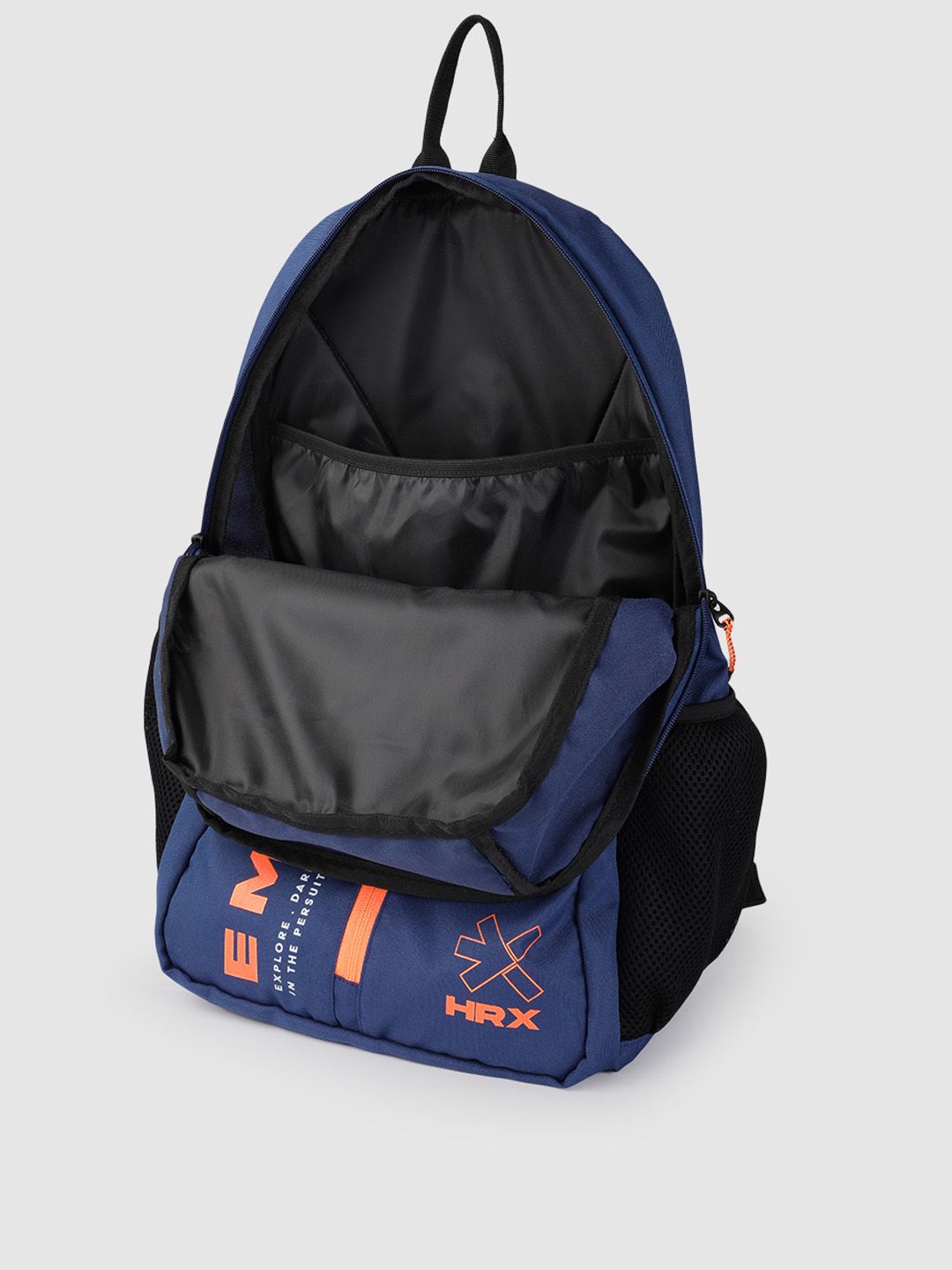 HRX by Hrithik Roshan Unisex Brand Logo Printed Backpack - 19 L