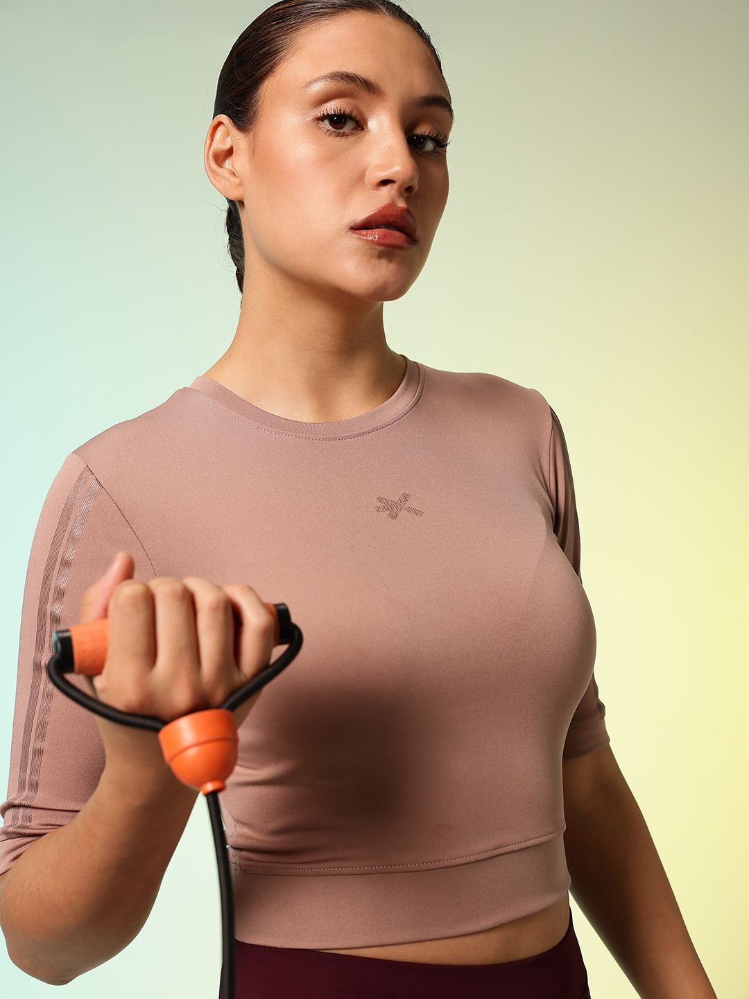 HRX by Hrithik Roshan Rapid Dry Active Goddess Training T-shirt