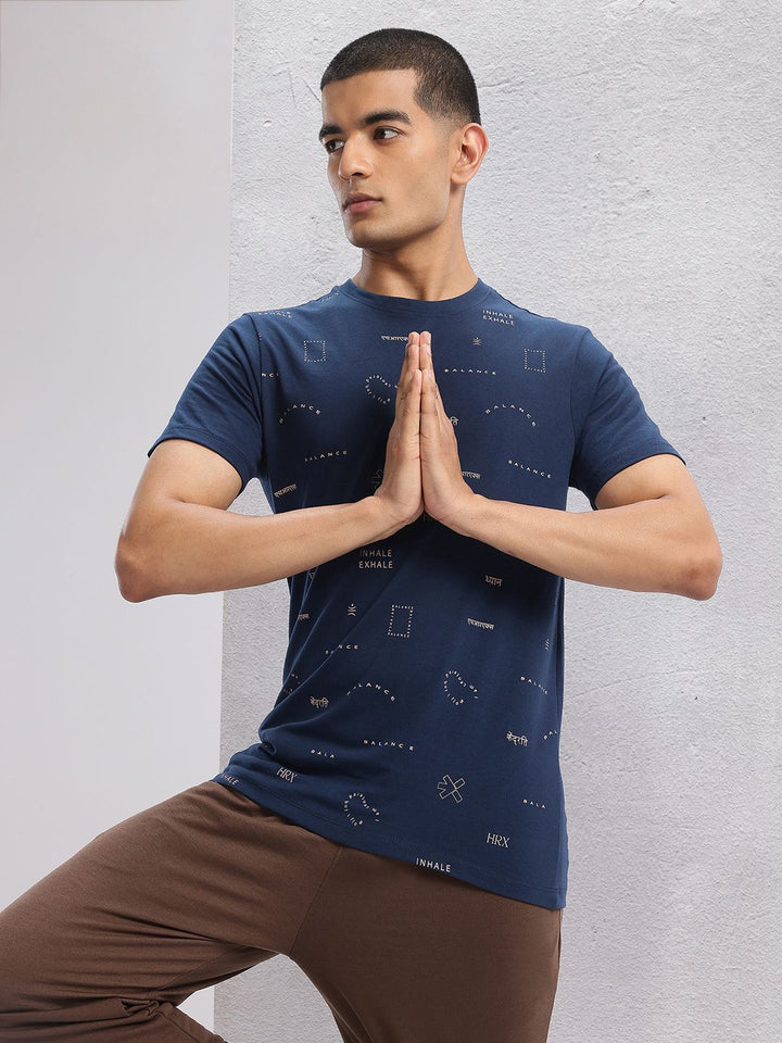 HRX by Hrithik Roshan Printed Yoga T-shirt