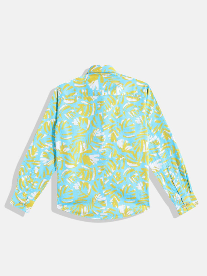 Monte Carlo Boys Printed Smart Fit Shirt