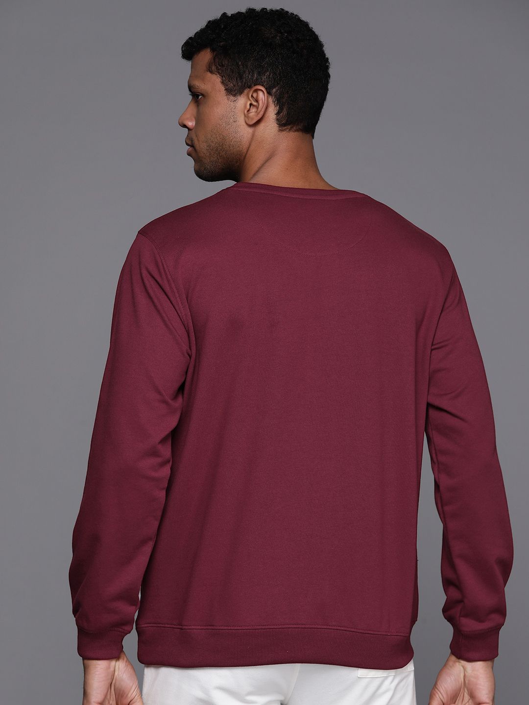 HRX by Hrithik Roshan Round Neck Printed Sweatshirt