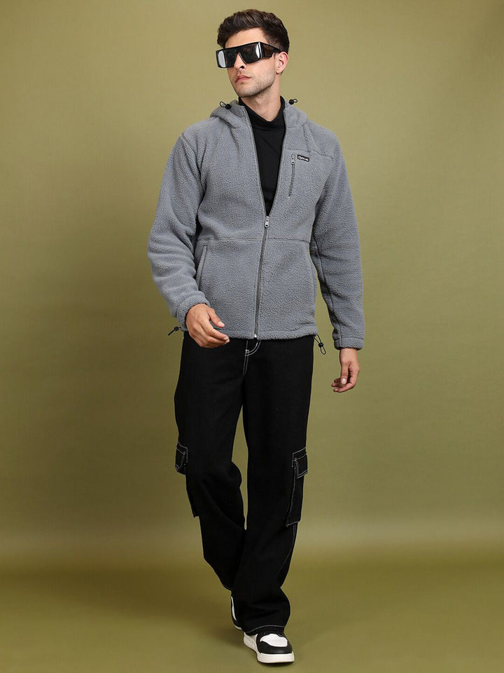 HIGHLANDER Front Open Hooded Sweatshirt