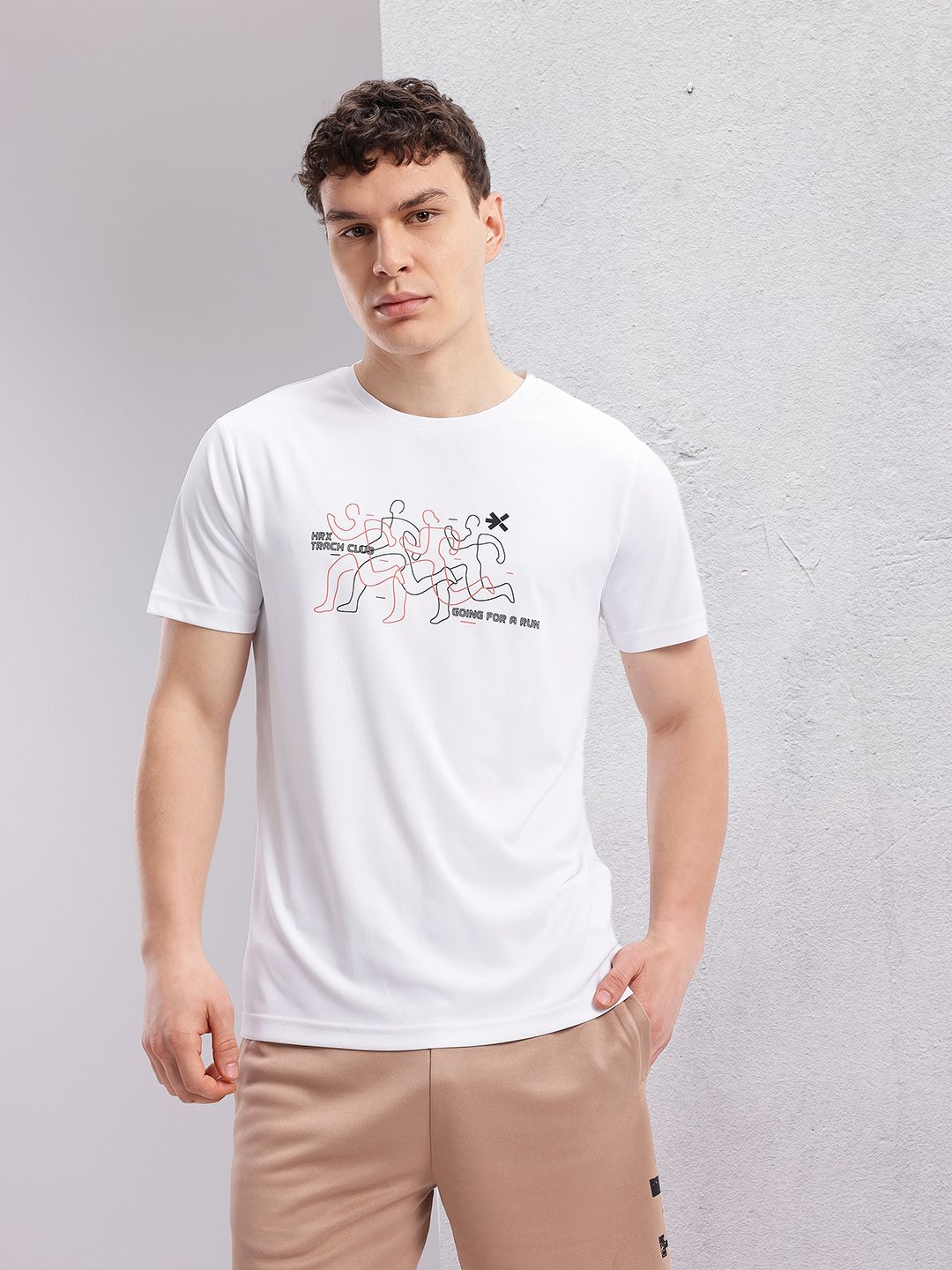 HRX by Hrithik Roshan Printed Rapid-Dry Running T-shirt