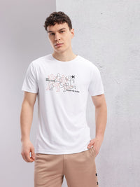 HRX by Hrithik Roshan Printed Rapid-Dry Running T-shirt