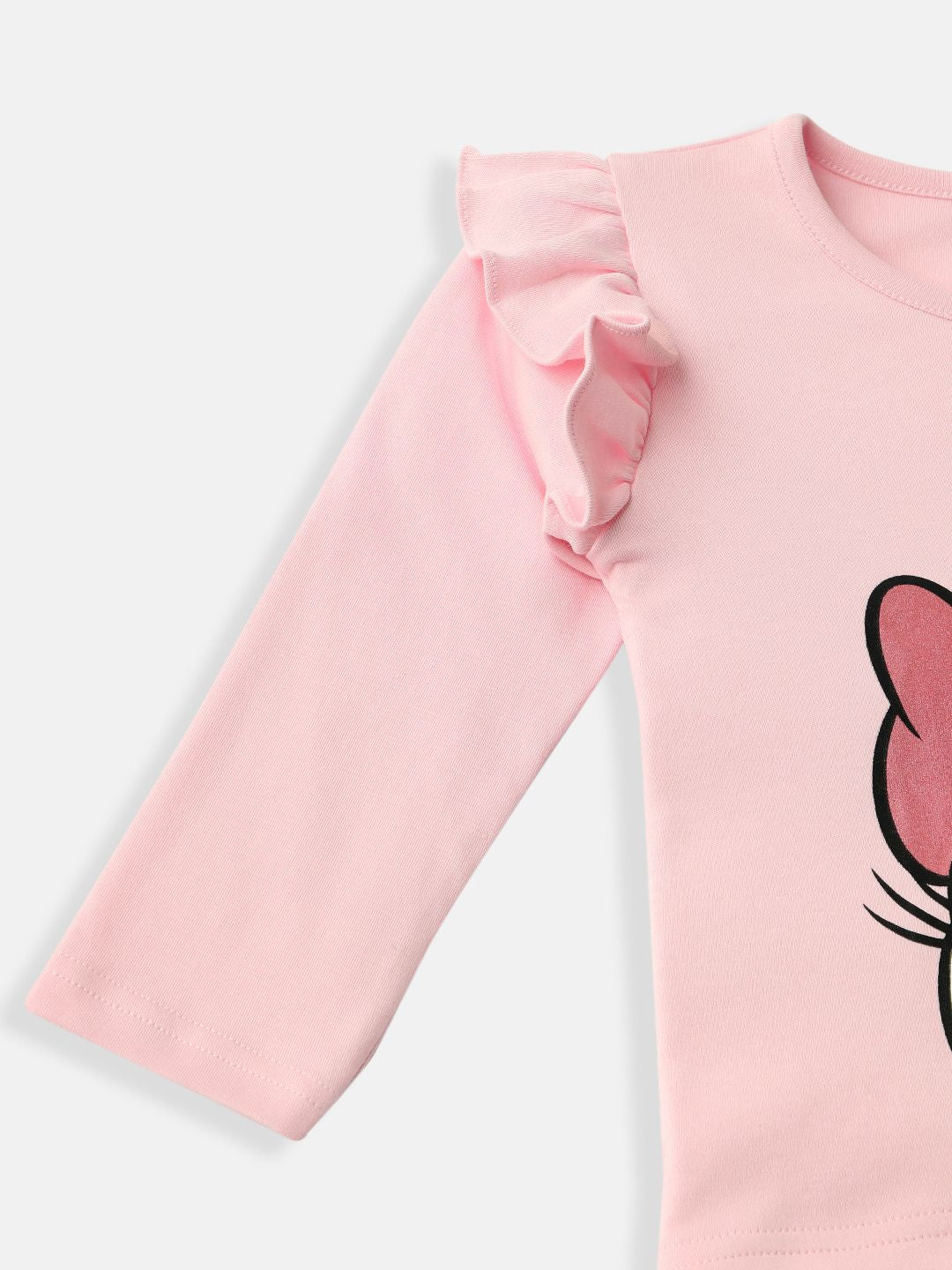NautiNati Disney Daisy Baby Girls Pink Pure Cotton T Shirt