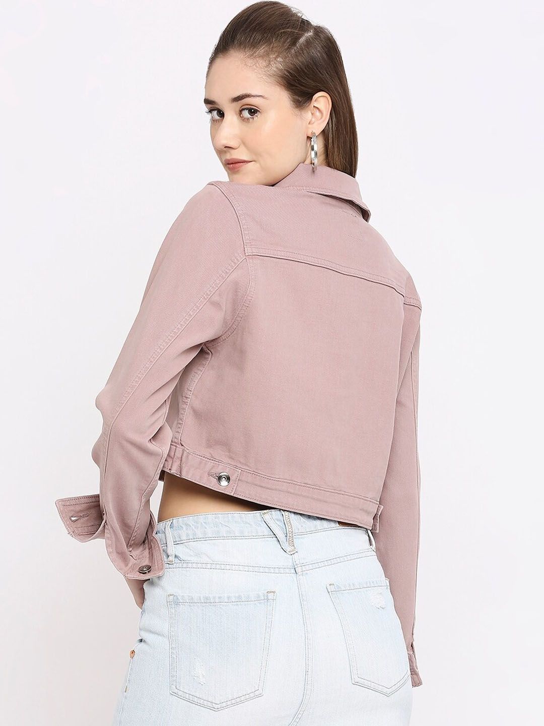 Jaket Denim Tanaman Wanita Spykar Wanita