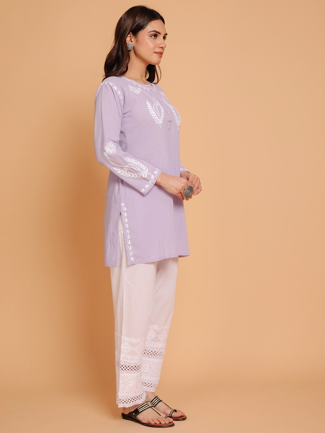 HOUSE OF KARI Printed Handloom Kurta