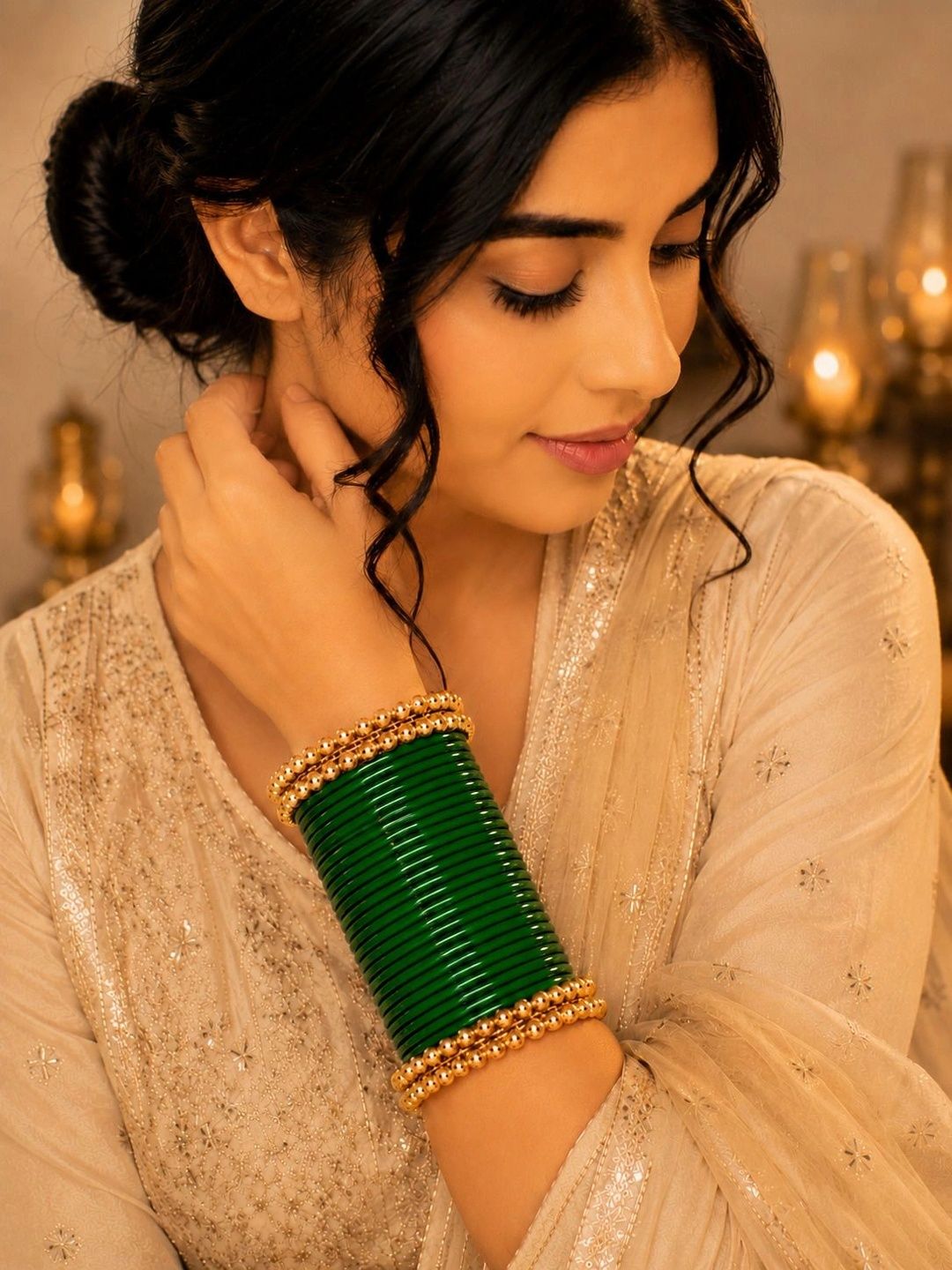 PANASH Gold-Plated Bangle