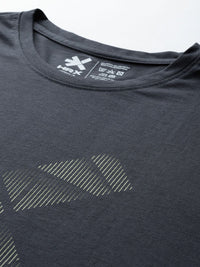 HRX by Hrithik Roshan Brand Logo Printed Training T-shirt