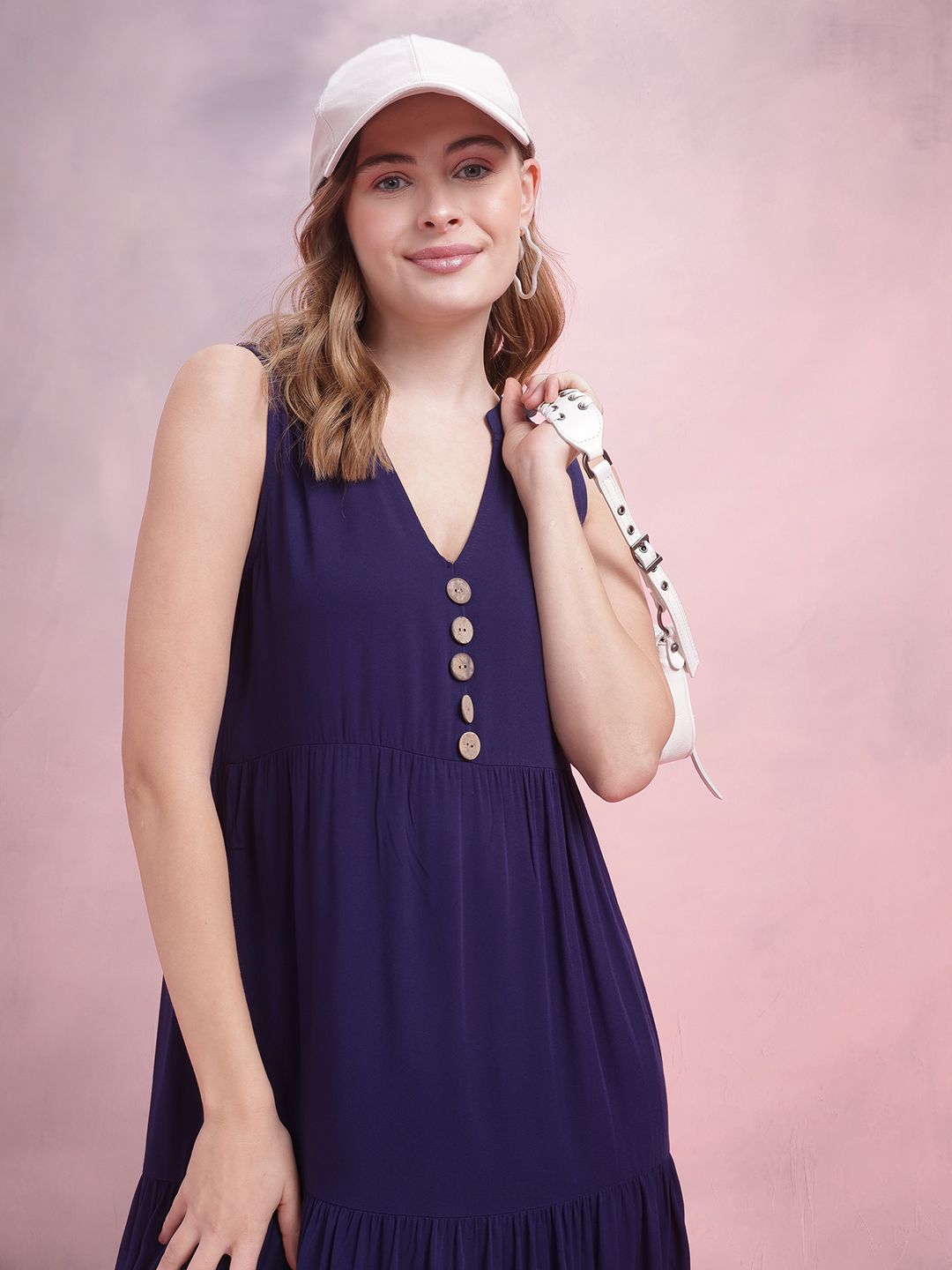 DressBerry Tiered Midi Dress