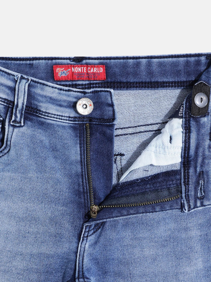 Monte Carlo Boys Slim Fit Stretchable Jeans