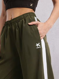 HRX by Hrithik Roshan Women Side Stripe Rapid-Dry Training Track Pants