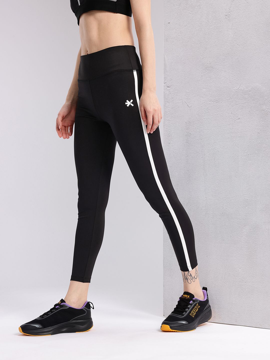 HRX by Hrithik Roshan Women Rapid-dry Printed Running Tights