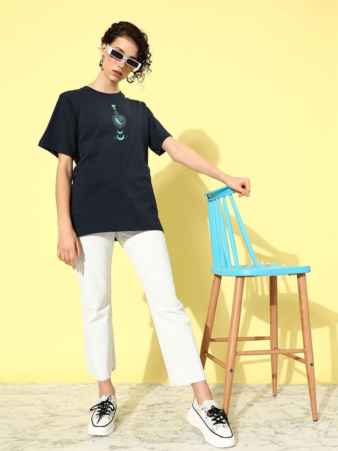 DILLINGER Pure Cotton Printed Oversize T-shirt
