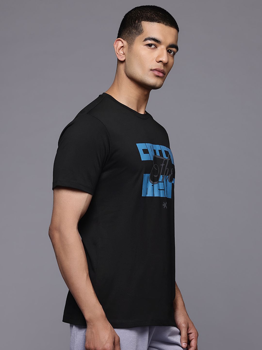 HRX by Hrithik Roshan Men Typography Printed Lifestyle T-shirt