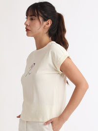 RAREISM Drop Shoulder Relaxed Graphic T-Shirt