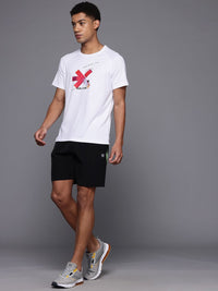 HRX by Hrithik Roshan Rapid-Dry Brand Logo Print Running T-shirt