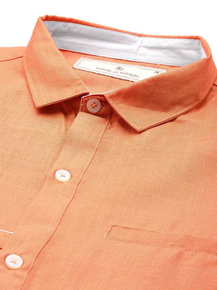House of Pataudi Men Jashn Pathani Kurta With Trousers
