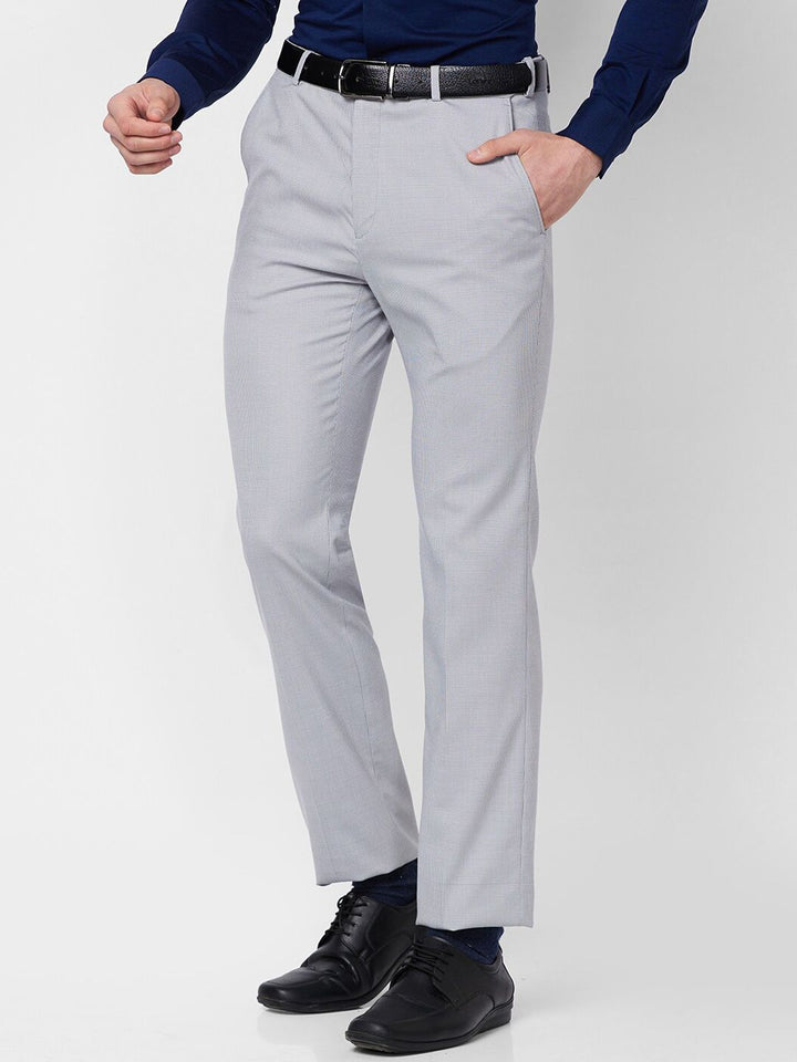 Raymond Self-Designed Contemporary Fit Formal Trousers