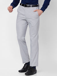 Raymond Self-Designed Contemporary Fit Formal Trousers