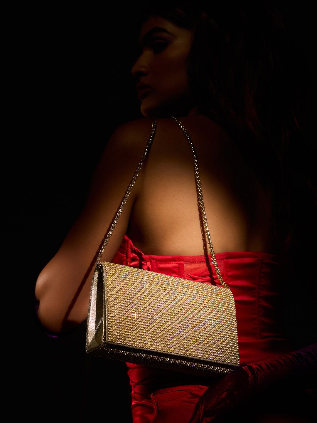 Lino Perros Embellished Purse Clutch