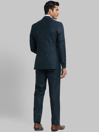 Raymond Men Checked Single Breasted Two Piece Formal Suit