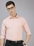 Park Avenue Self-Design Slim Fit Formal Shirt