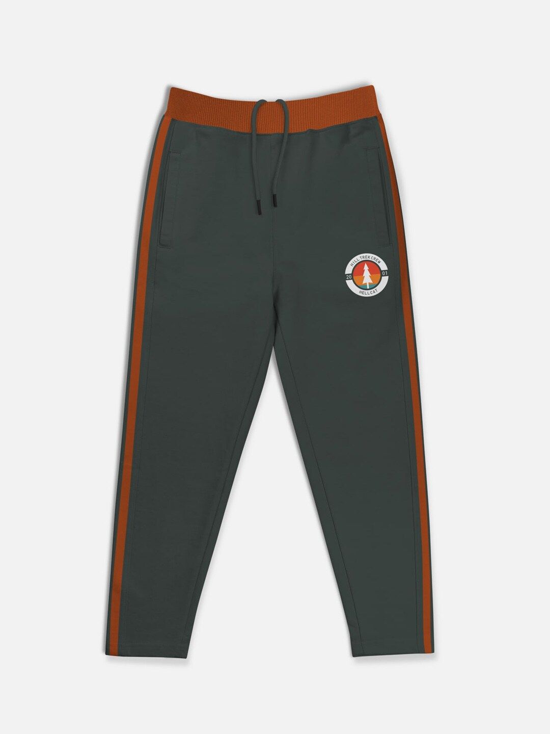 HELLCAT Boys Set Of 3 Printed Pure Cotton Track Pants