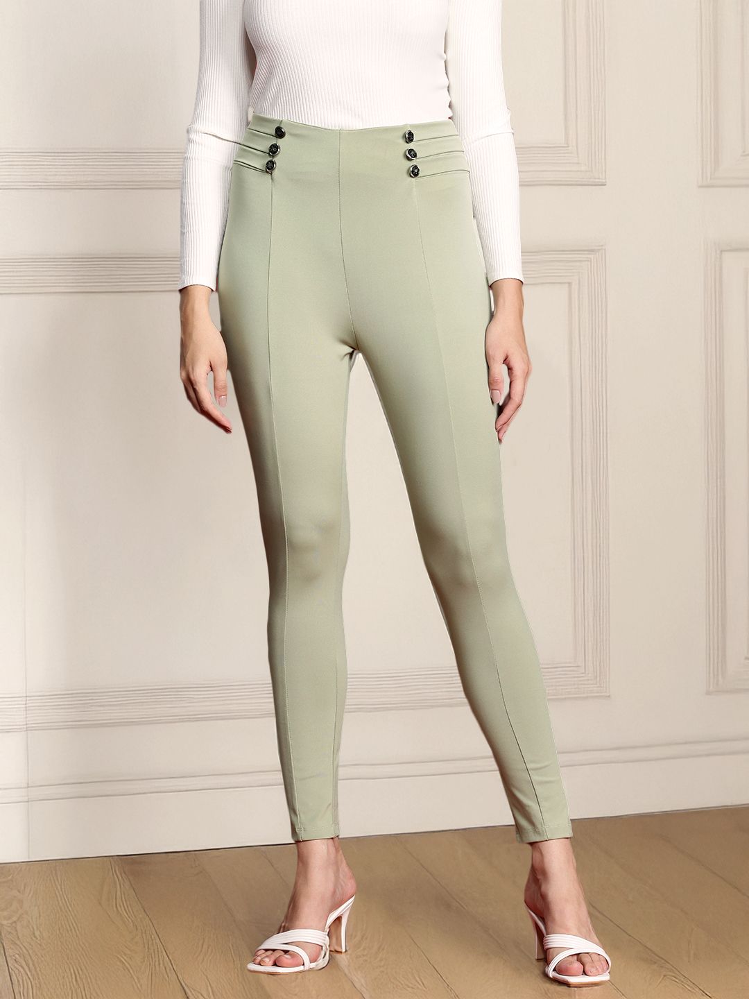 all about you Women Skinny Fit Treggings