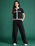 DressBerry Pocket Detail Shirt With Trousers Co-Ord Set