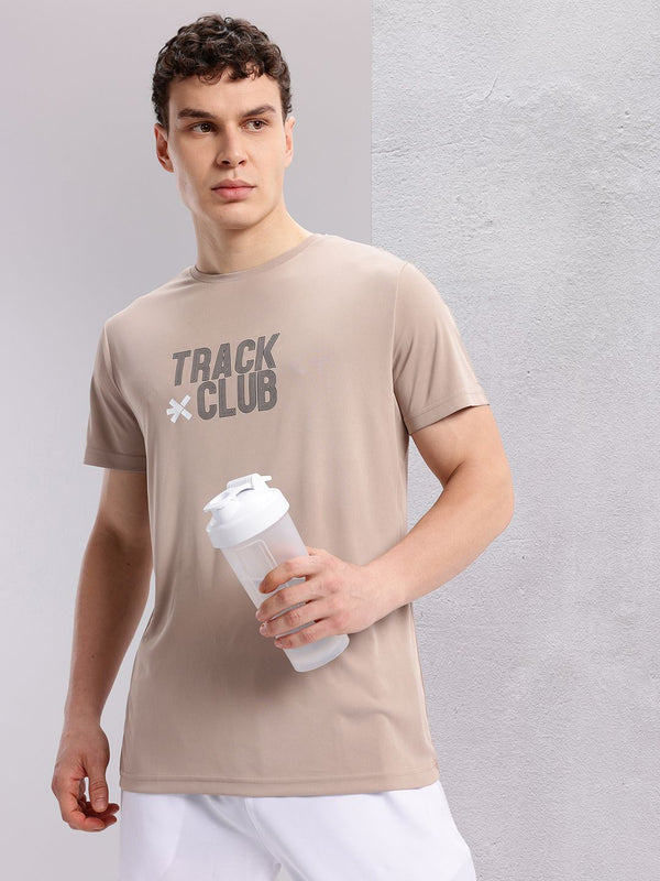 HRX by Hrithik Roshan Men Typography Printed Rapid-Dry Running T-shirt