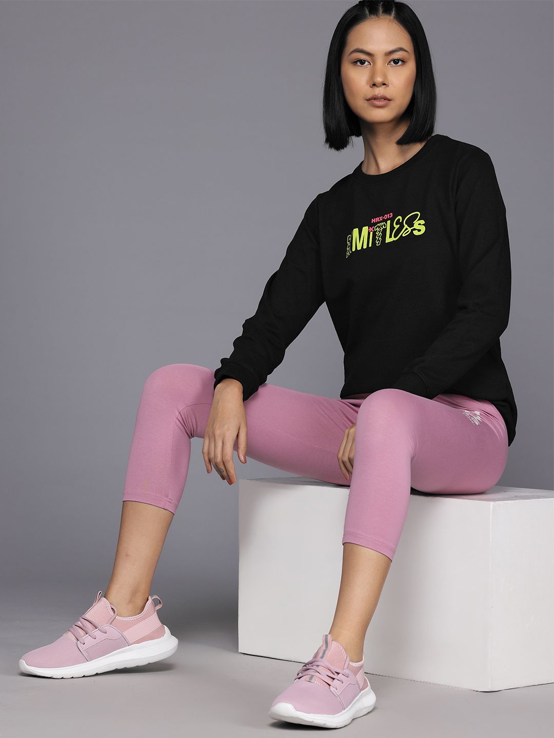 HRX by Hrithik Roshan Printed Lifestyle Sweatshirt