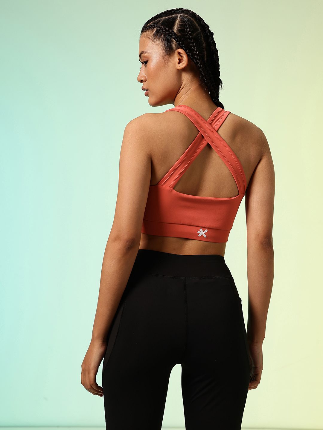 HRX by Hrithik Roshan Full Coverage Lightly Padded Rapid-Dry Training or Gym Workout Bra