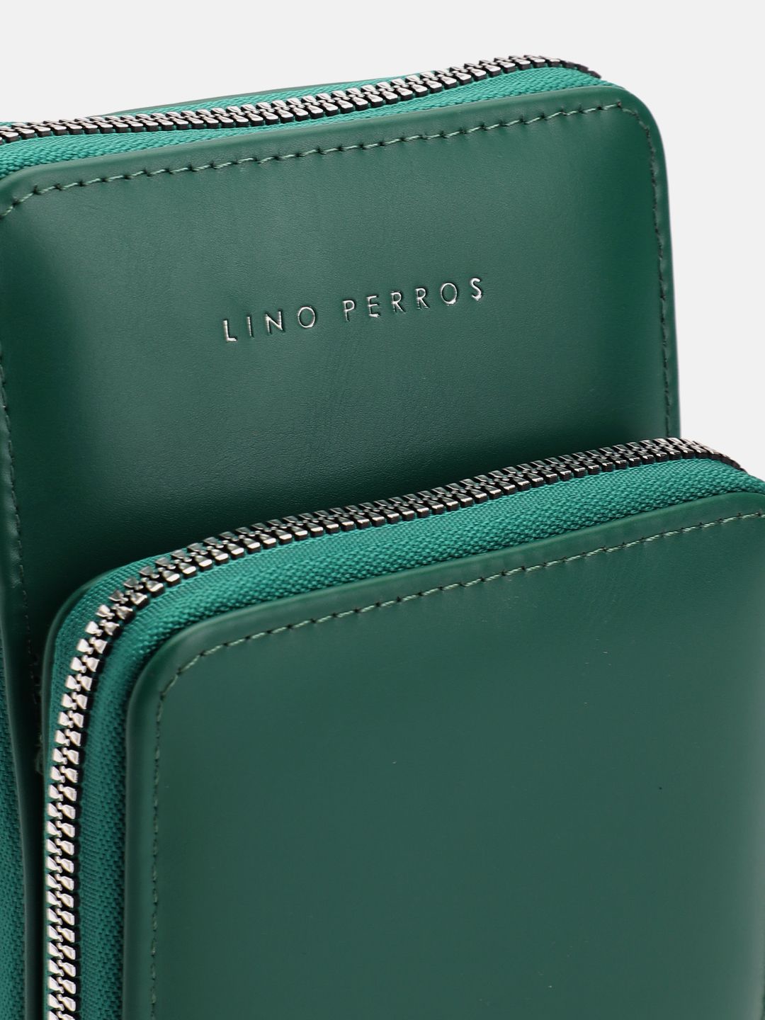 Lino Perros Brand Logo Detail Mobile Pouch