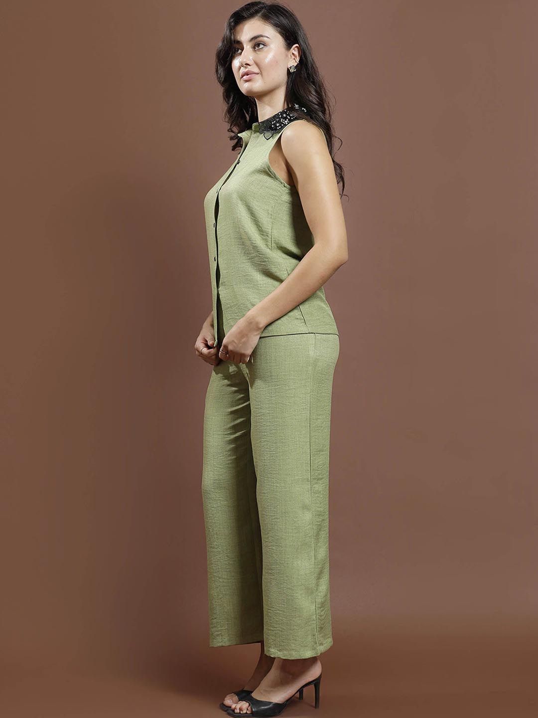 Athena Linen Shirt & Seluar Linen