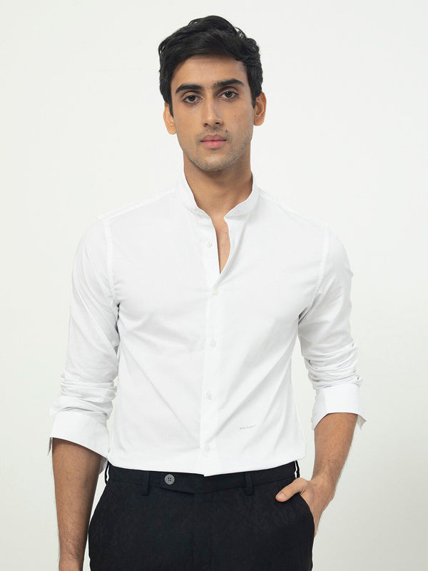 RARE RABBIT Men Coxx Slim Fit Opaque Shirt